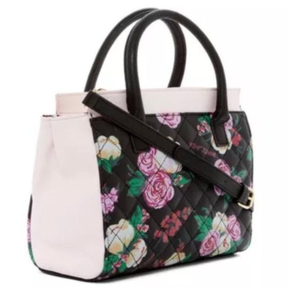 Betsey Johnson FLORAL BOW SATCHEL - Picture 3 of 7